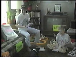 Boys Surprised with Super Nintendo Christmas 1991