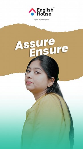 Assure and ensure | English House - Assure" and "ensure" are two similar-sounding words that are often used interchangeably, but they have distinct meanings. Learn the difference between these two words in this video. - പേഴ്‌സണൽ ട്രെയ്നറുടെ സഹായത്തോടെ ഓൺലൈനായി ഇംഗ്ലീഷ് പരിശീലിക്കാം. കൂടുതൽ അറിയാൻ WhatsApp Now : https://wa.me/ 918606700623 . Website : www.myenglishhouse.com . #learnenglish #spokenenglish #onlineenglishcourse #studyenglish #englishlearning #englishtips #speakenglish #englishvocabu