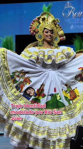 Traje ‘Identidad’ de Kevin Olivas en Reinas Nicaragua