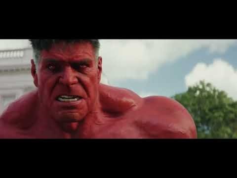 Red Hulk Transformation Scene | Harrison Ford Becomes Red Hulk - Captain America: Brave New World HD