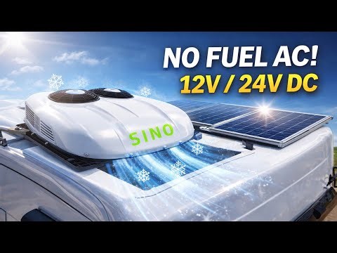 Solar DC Air Conditioner for Truck & RV | 12V / 24V Battery Powered AC Review