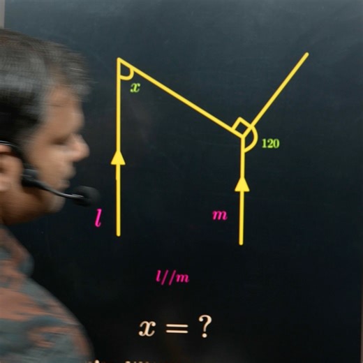 mritunjay srivastava | find out angle x #angle #geometry #mritunjaylectures #math | Instagram