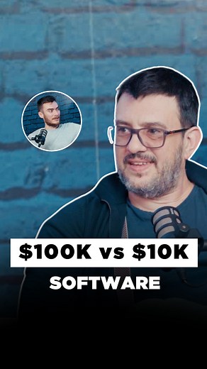 7.2K views · 34 reactions | Τι πουλάς πιο εύκολα; Software που κοστίζει $10.000 ή $100.000; #workable #sales #businesstalks #πωλησεις | Business Review Greece | Facebook