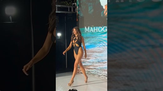 Swim Week runway walk emphasizes confident model stride