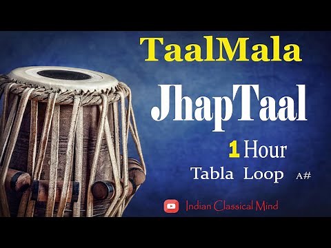 Jhaptaal tabla loop A sharp