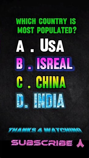 which country is more populated? #shorts #ytshorts #viral #education #educationalvideo