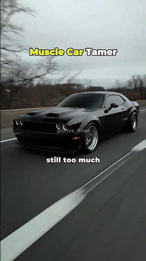 This Muscle Car Has a Taming Key