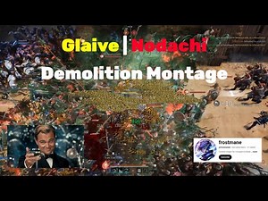 Conquerors Blade Glaive and Nodachi Montage | Insane Melee Montage in 4K