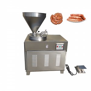 [Hot Item] Industrial Meat Stuffer Sausage Making Stuffing Filling Twist Sausage Filler Machine