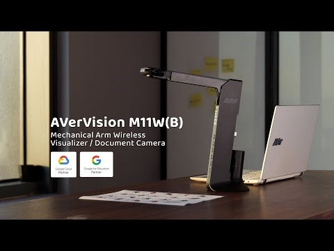 AVerVision M11WB Mechanical Arm Wireless Visualiser (Document Camera) Intro Video