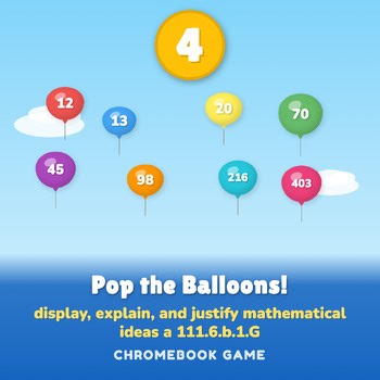 4th Grade Math Reasoning Math Game | Math Center Activity