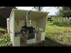 Téléphérique miniature au jardin - Episode 2