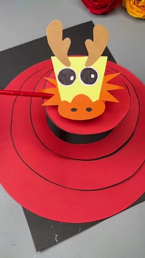 Chinese New Year Origami Dragon Papermaking Tutorial