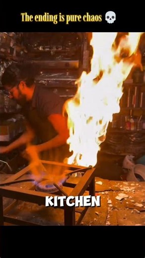 The World's Most CHAOTIC Repairman 💀🔥 #1minute #funny #auracat