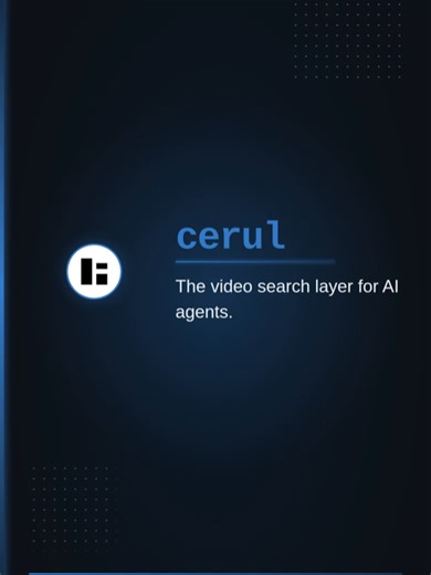 Unlock video search capabilities! Cerul lets your AI agents search videos by meaning, indexing both visuals and speech. What video content would you search first? #AI #VideoSearch #SemanticSearch #DevTools #OpenSource