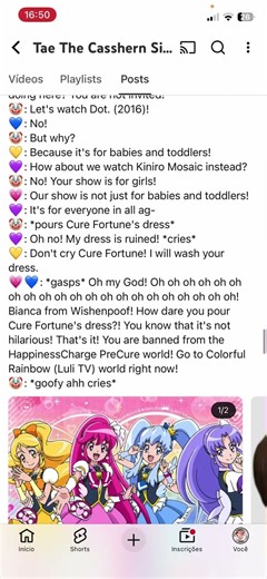 Cure lovely voicelines for ‪@TaeKayanoLovesLuna‬