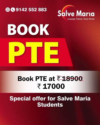 Book Your PTE Academic Exam at a Special Discounted Price!