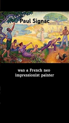 Paul Signac (1863–1935) was a French painter best known for developing the Pointillist technique.