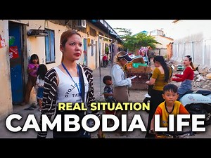Urban Poor communities | The Hidden Life of Cambodia Poverty #travel #slums