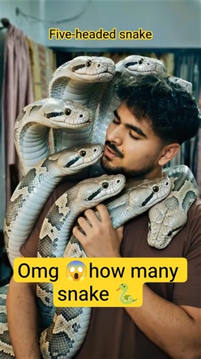 OMG 😱 how many snake🐍 in there #snake #shorts #ai