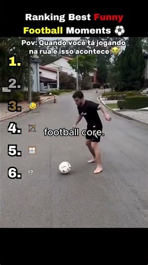 Ranking Best Football Moments ⚽🥅 #shorts #sports