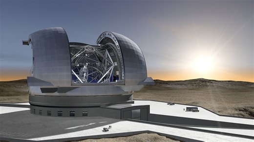 ESO Telescope: The world's largest optical telescope takes shape in Chile