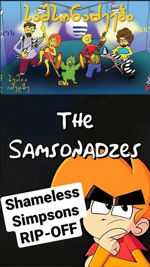 Shameless Foreign Simpsons RIP-OFF (The Samsonadzes)