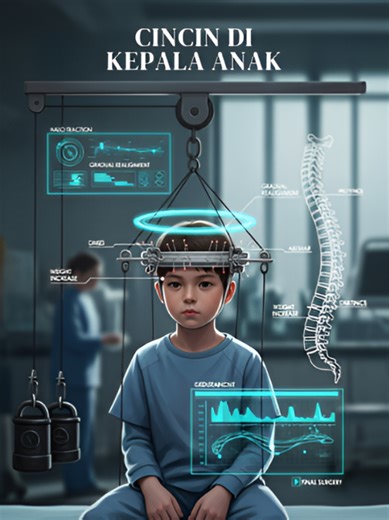 Halo Gravity Traction untuk Skoliosis pada Anak