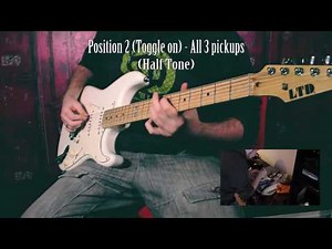 7 way Strat Mod - LTD 213-ST / Seymour Duncan SSL-3