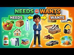 What Are Needs and Wants? | Economics Basics for Students