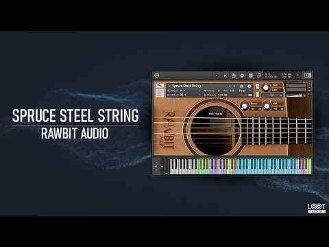 RawBIT Audio // Spruce Steel String Guitar // Kontakt // Walkthrough