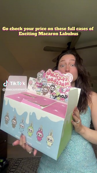 Exciting Macaron Labubu full set how how much!? #excitingmacaron #labubumacarons #labubuthemonsters #fullset #blindbox @StockX