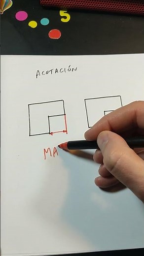 No colocar cotas en línea con aristas