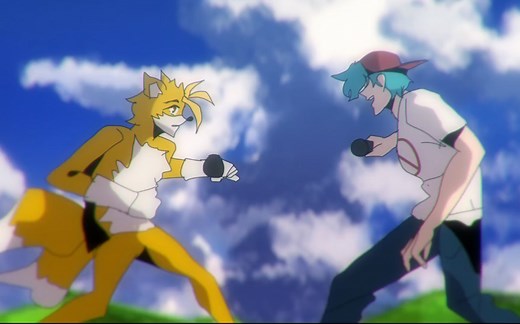 （合集）Friday Night Funkin' But It's Anime RUV VS BF │ FNF ANIMATION