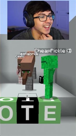 my BEST WORD YET😂Minecraft Guess Word boy friends vs GIRLFRIEND #minecraft #shorts #minecraftshorts