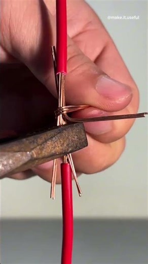This Wire Connection Will Never Come Loose #youtubeshorts #diy #tipsandtricks #makeituseful