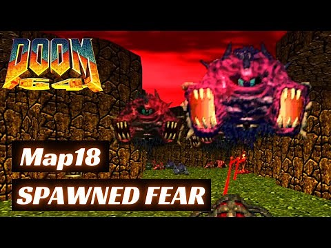 Doom 64 (100%) Walkthrough (Map18: Spawned Fear)