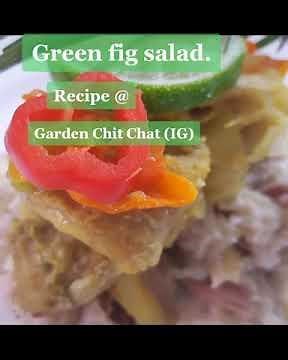 Green Fig salad recipe.