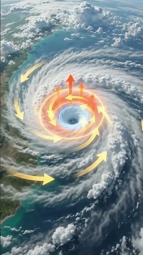 🌪️ How a Cyclone Is Born: From Warm Ocean to Monster Storm #cyclone #oceanstorm #extremeweather #fy
