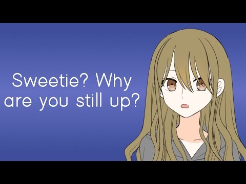 Girlfriend Comforts You When You're Too Scared To Sleep (ASMR Roleplay) [F4A]