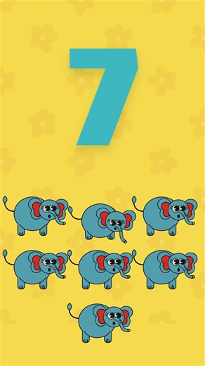 Learn Number 7 | Fun Way to Recognize Number 7 for Kids | Preschool Learning Video