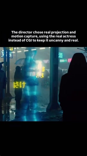 PMW Projection Mapping & New Media Arts on Instagram: "Uncanny hologram illusion. In Blade Runner 2049 the hologram character Joi was created using actress Ana de Armas who acted the scenes on set with Ryan Gosling then visual effects teams added transparency glow effects and time offsets to make her look like a digital projection while still keeping her emotional performance real. Via @michaeloftiktokofficial _____ #pmw #projection_mapping_world @projection_mapping_world #bladerunner #projectio