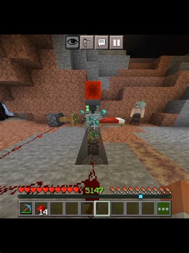 Minecraft infinite Diamonds 🥀😭 #minecraft