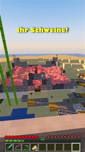 Marcus is being pranked...💀 #minecraftshorts #gaming #toobad #maggus #fastfood #summer #minecraft