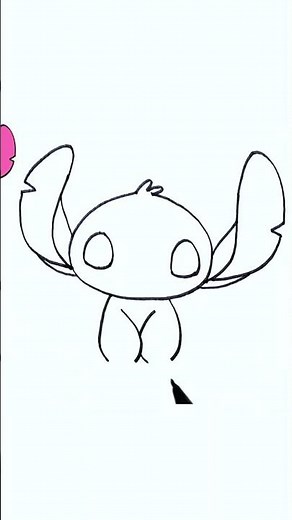 How To Draw Stitch #stitch #drawing