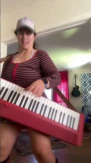 Can you play the Casio CT–S1 like a Keytar? Not easily 🛼🎸🎹