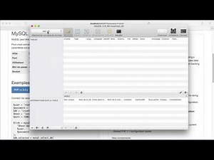 Gérer ses bases de données MySql sur Mac avec SequelPro