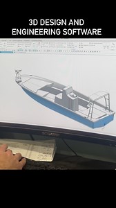 1.5K views · 677 reactions | What softwares are you using for design and engineering? We use a combination of different softwares. Rhino, Siemens NX and Mastercam. #boats #boatbuilding #cad #cnc | NuWave Composites | Facebook