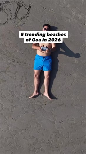If Goa is on your 2026 bucket list, these 5 beaches are non-negotiable 🌊☀️ Credits-(@vivekanandfilms ) [ Goa beaches 2026, Best beaches in Goa, Must visit beaches in Goa, Goa travel 2026, Goa beach guide, Famous beaches in Goa, Top 5 beaches in Goa, Hidden beaches in Goa, Best sunset beaches in Goa, Cleanest beaches in Goa, Goa beach vacation, Goa trip planning 2026, North Goa beaches ] | Whats Hot Goa