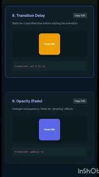 17 CSS Transition Types Explained | CSS Animations Masterclass